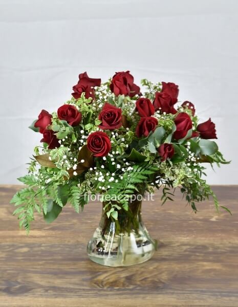 Bouquet di rose rosse